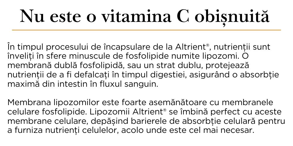 altrient c nu este o vitamina obisnuita